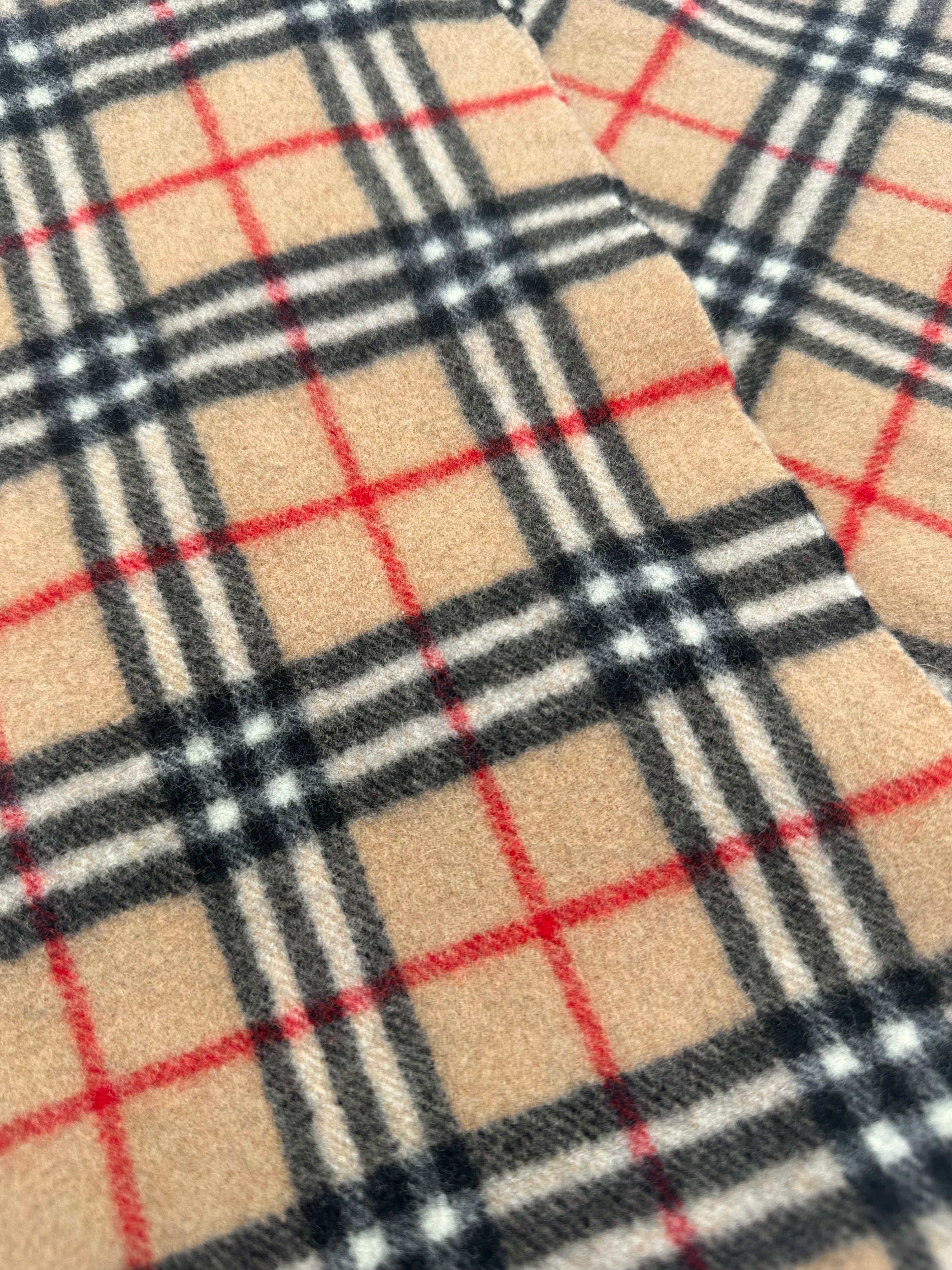 Burberry - Wool tartan scarf