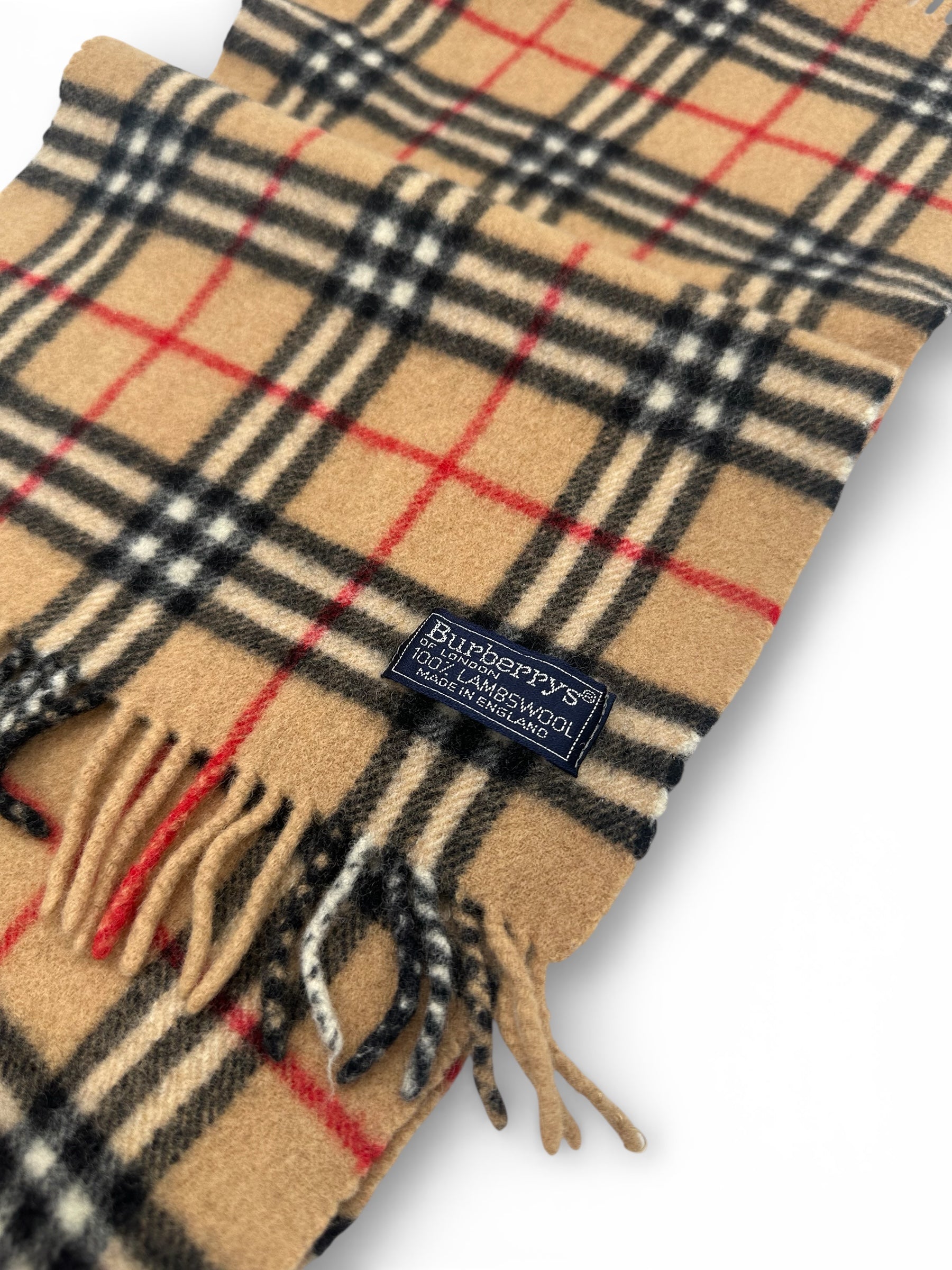 Burberry - Wool tartan scarf