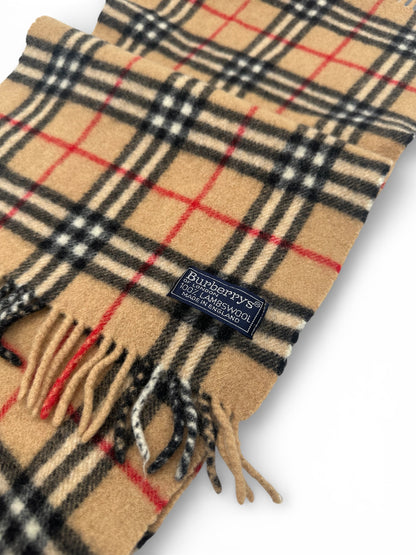 Burberry - Écharpe motif tartan en laine