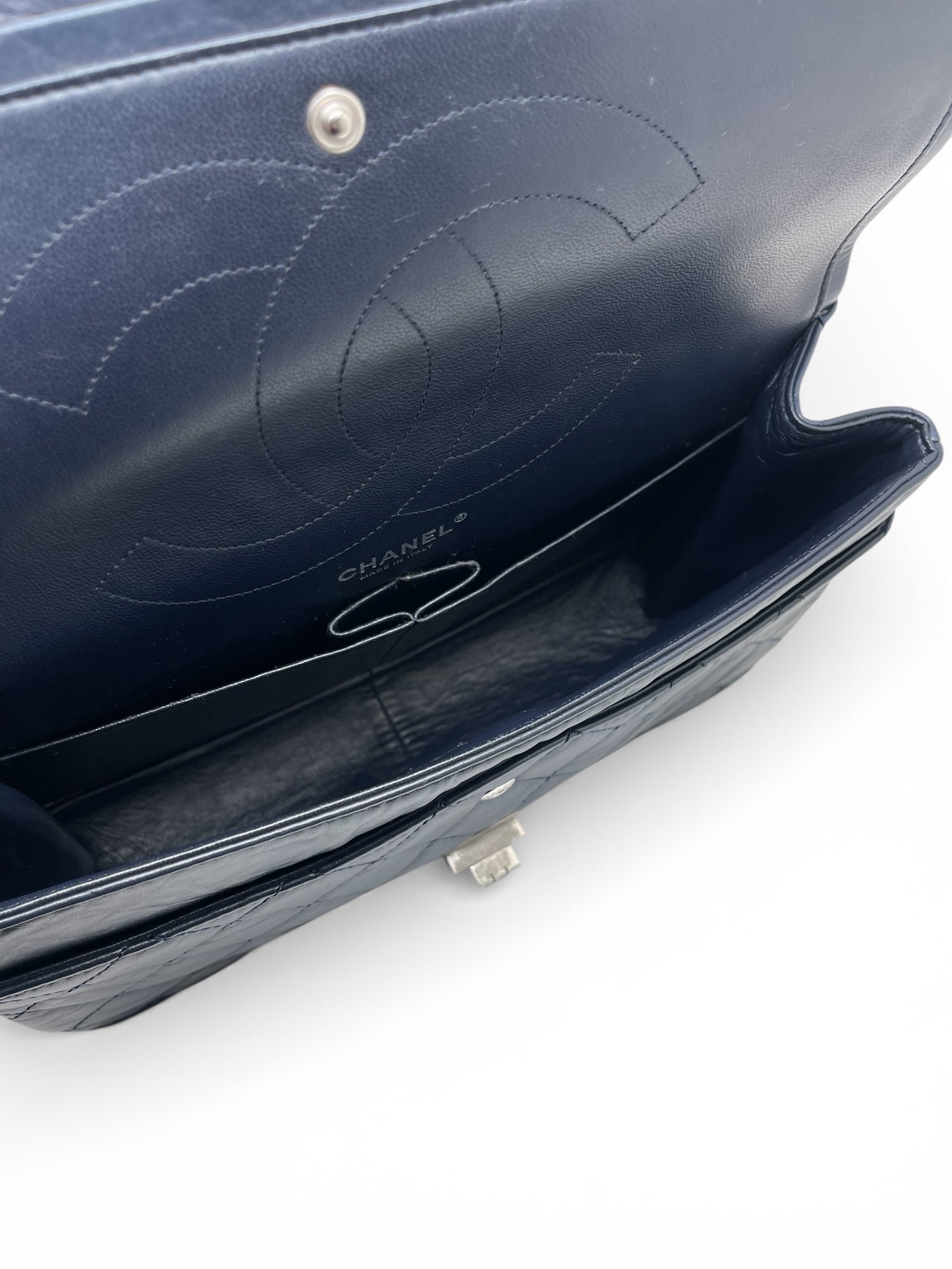 Chanel - Sac 2.55 Bleu Taille 30