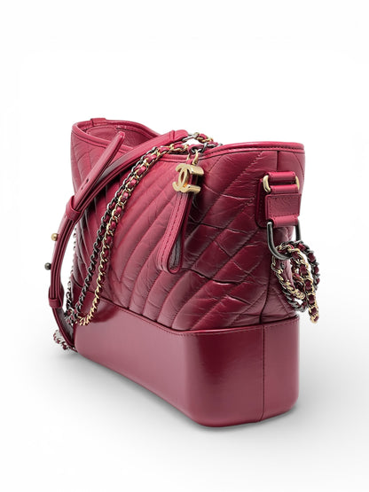 Chanel -Sac Gabrielle framboise