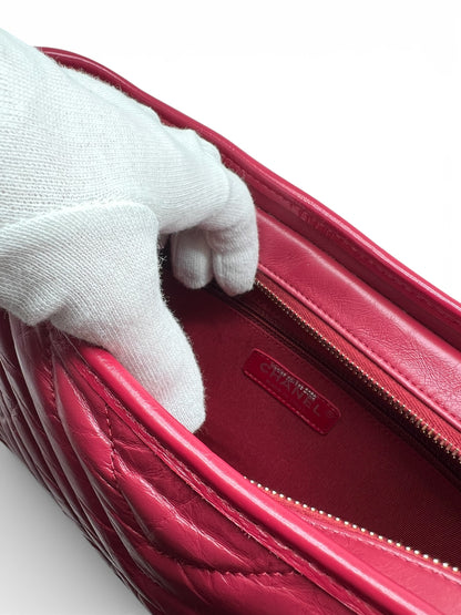 Chanel -Sac Gabrielle framboise