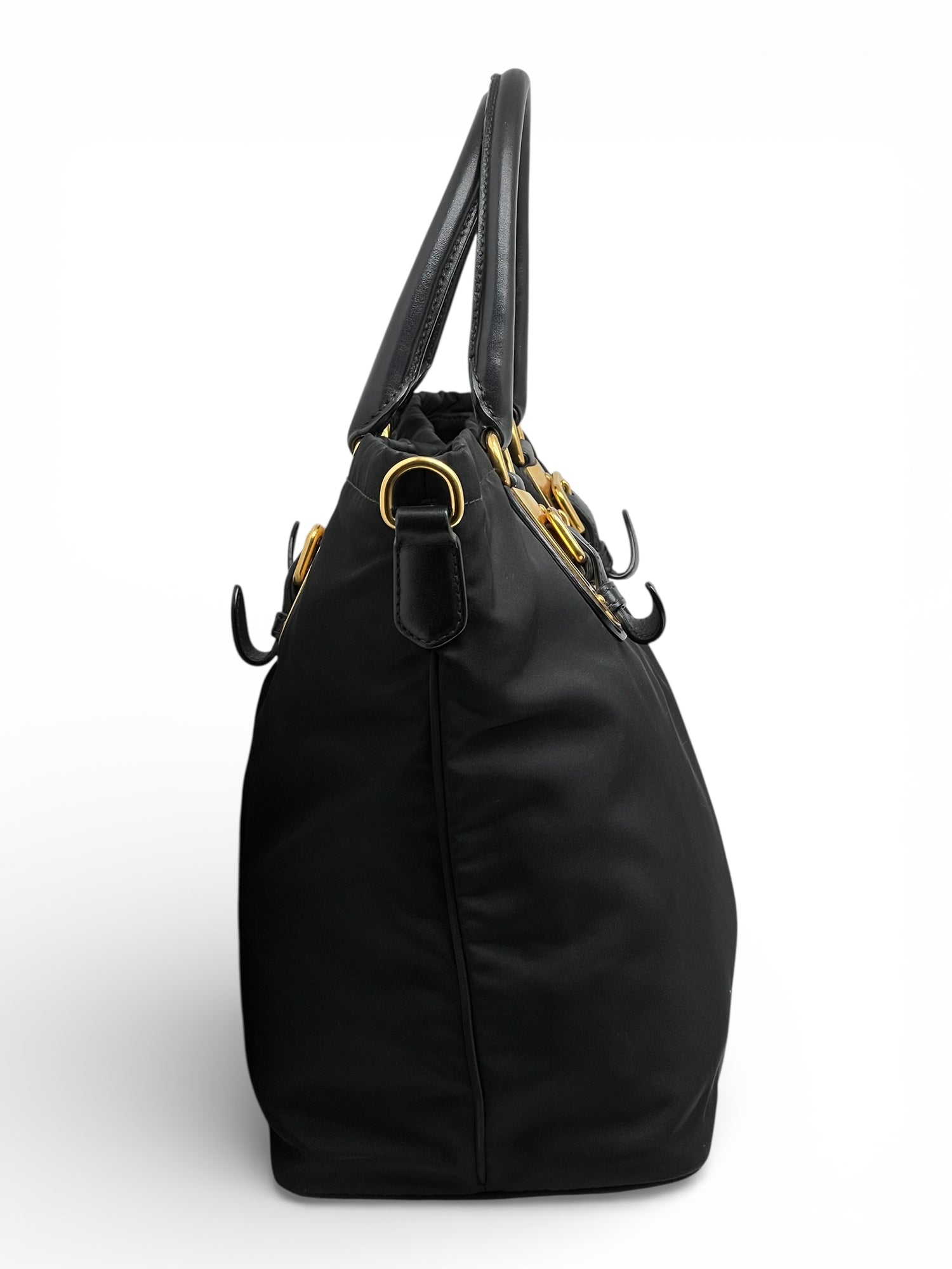 Prada - Sac à Main En Toile | Les Folies d&