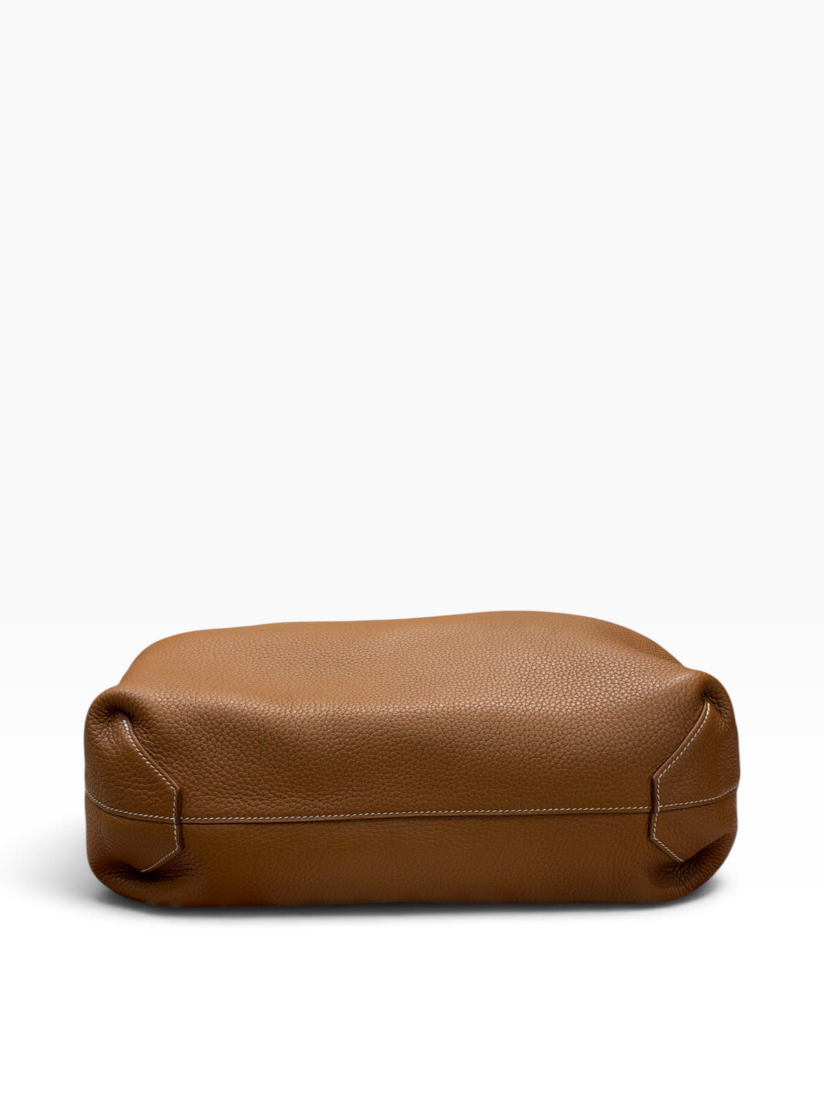 Hermès - sac double sens taurillon gold / orange