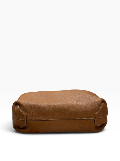 Hermès - sac double sens taurillon gold / orange