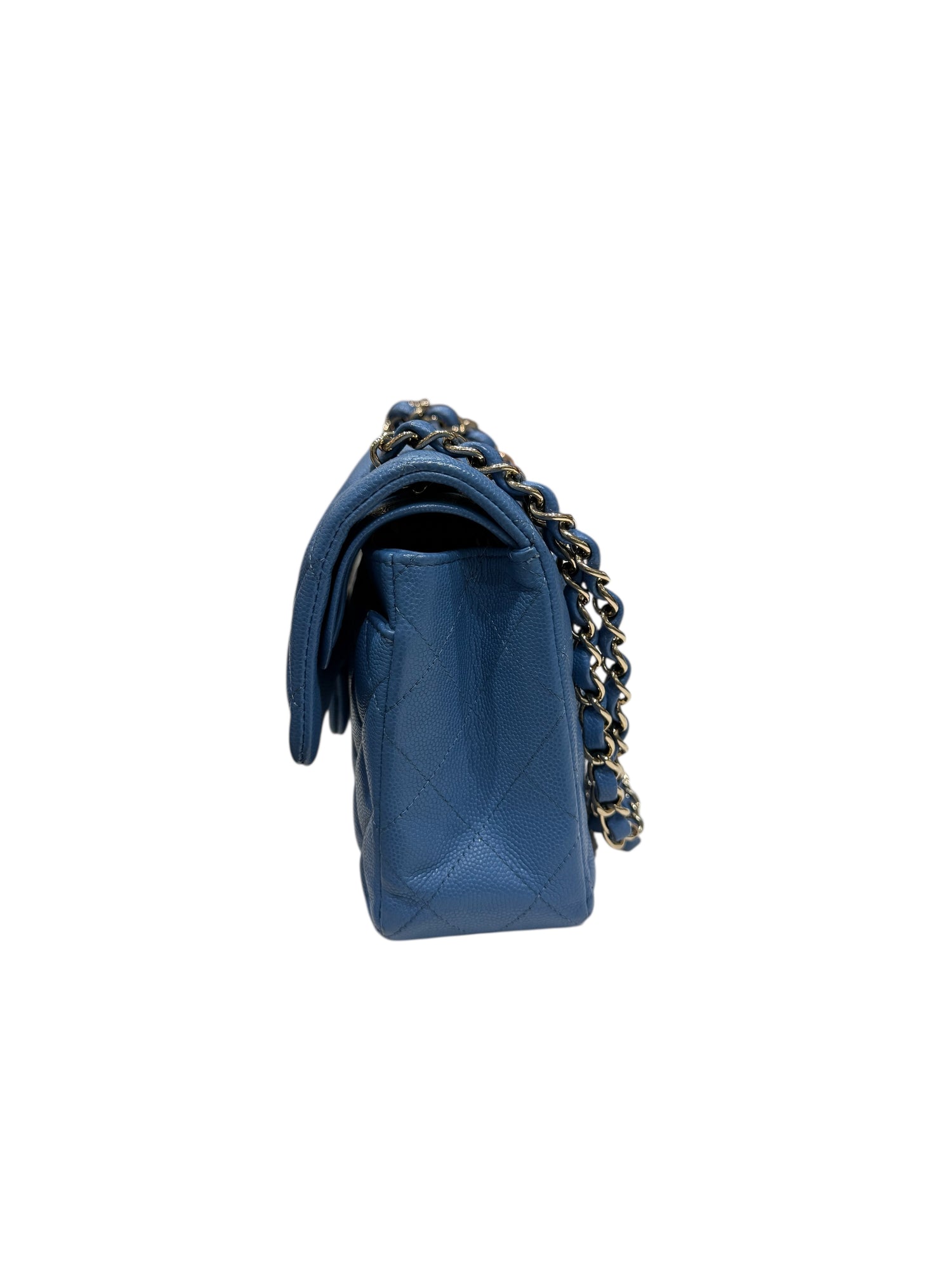 Chanel - Sac timeless small classique 23 bleu