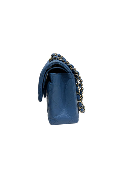Chanel - Sac timeless small classique 23 bleu