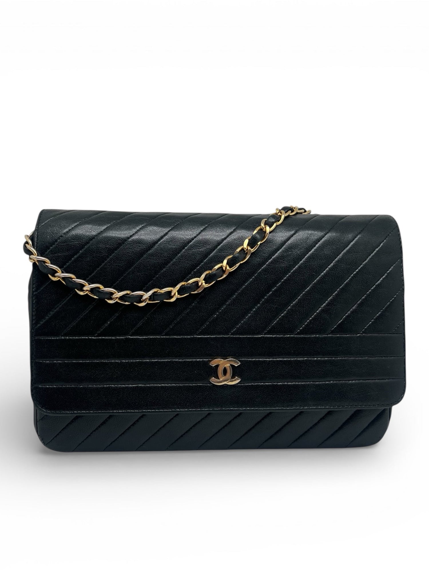 Sac Chanel à Rabat Style Chevron | Les Folies d’Eugénie