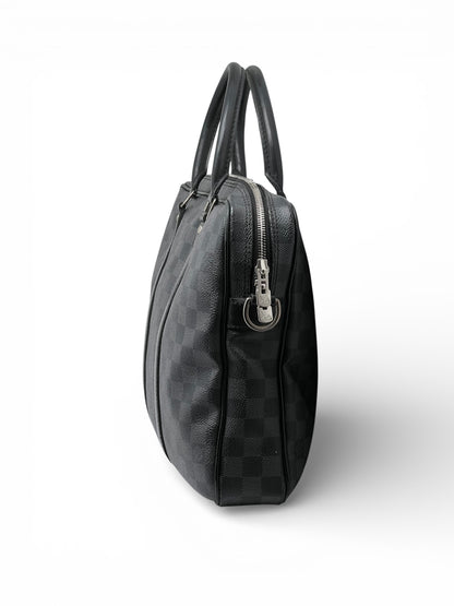 Louis Vuitton - Sac Voyage Porte-document en toile damier