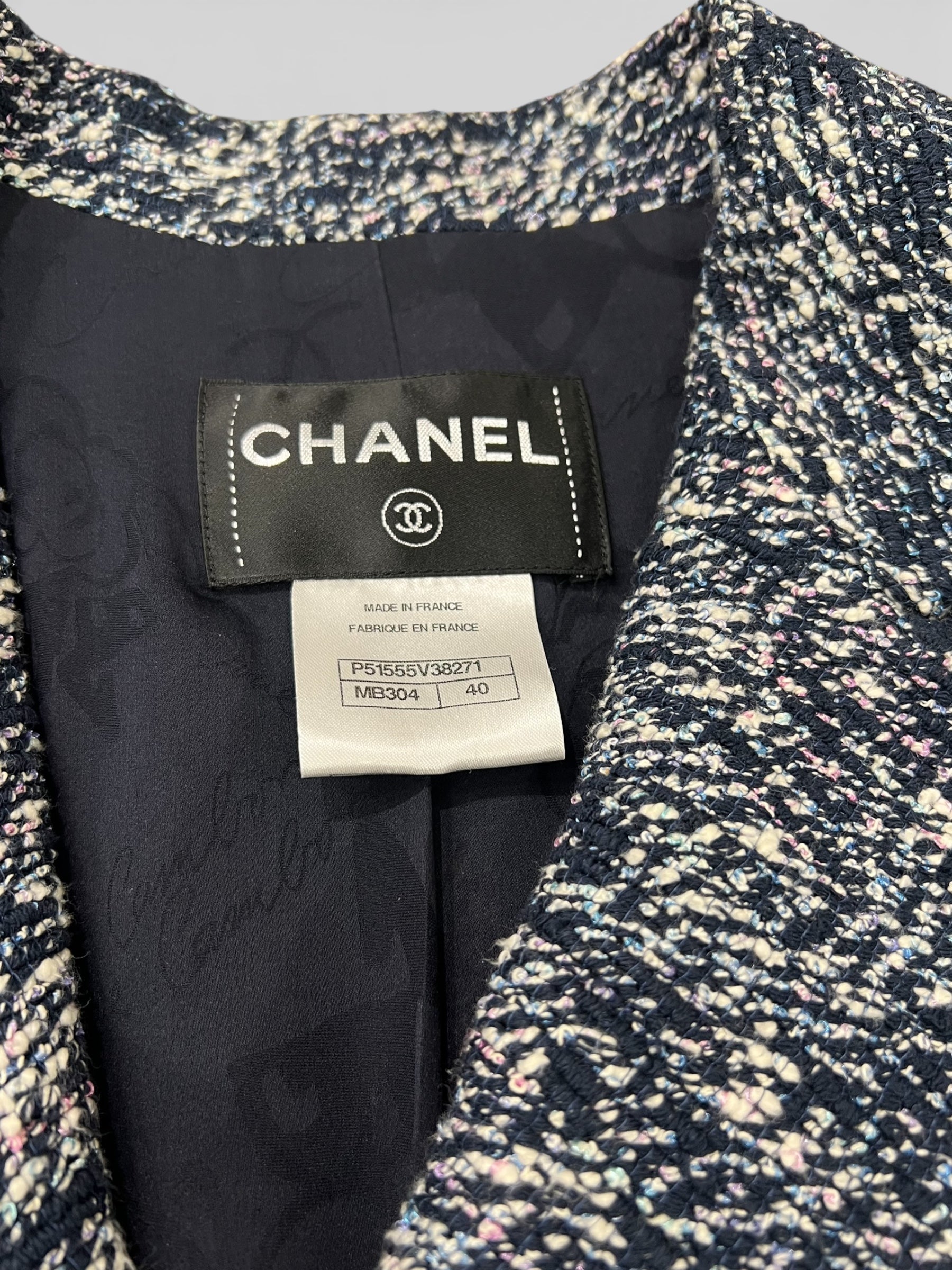 Chanel - Veste en tweed T40