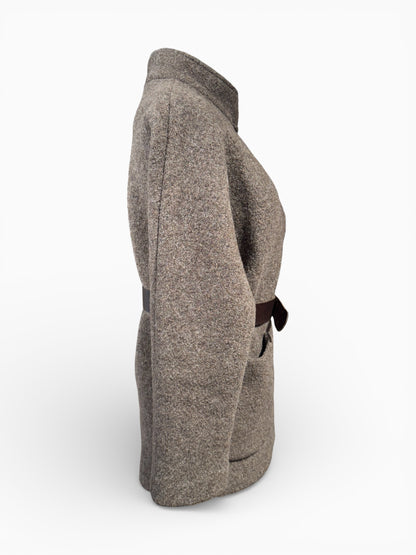 Ba&amp;sh - Manteau Court Avec Ceinture T1 | Les Folies d’Eugénie