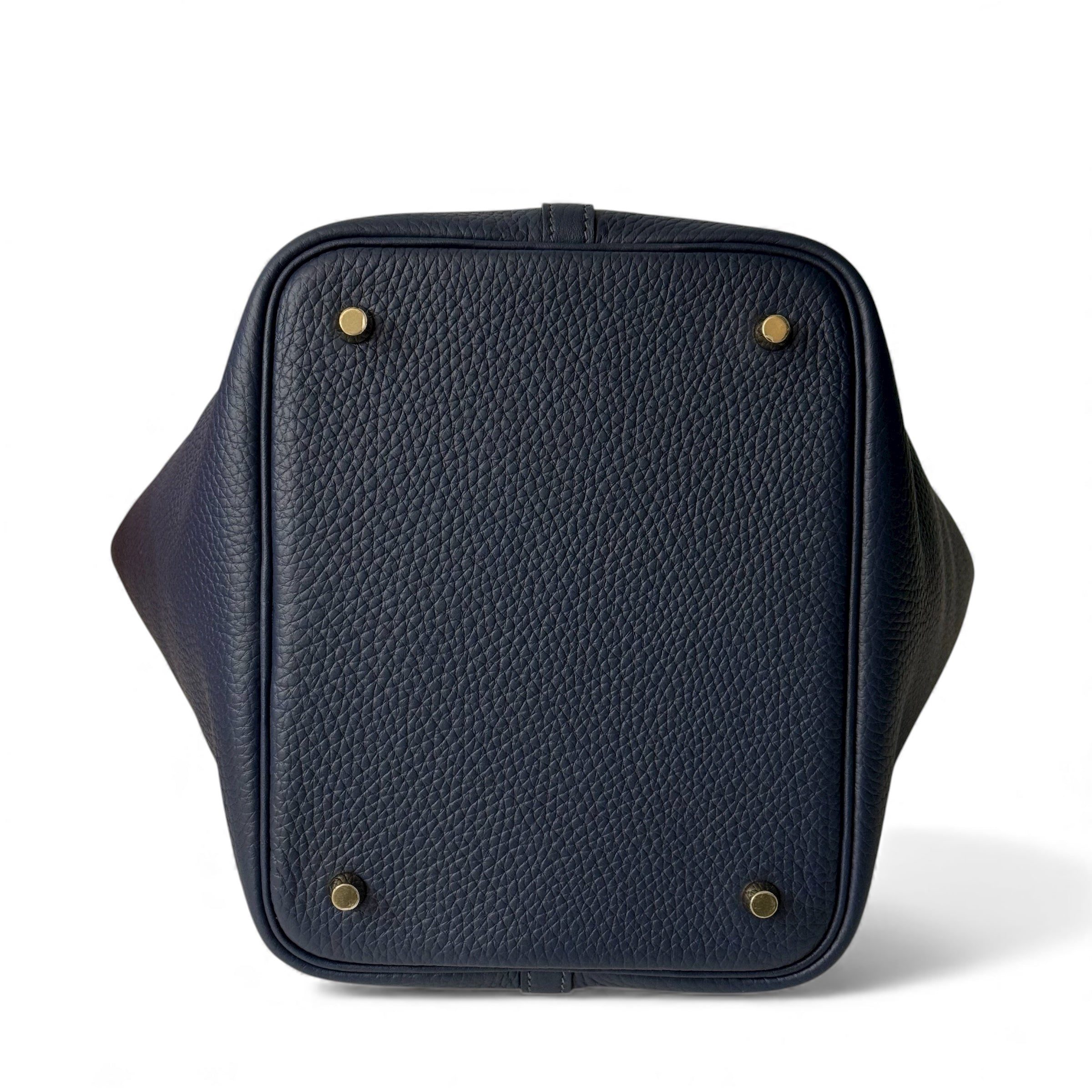 Hermès - Sac Picotin 22 Bleu de Prusse