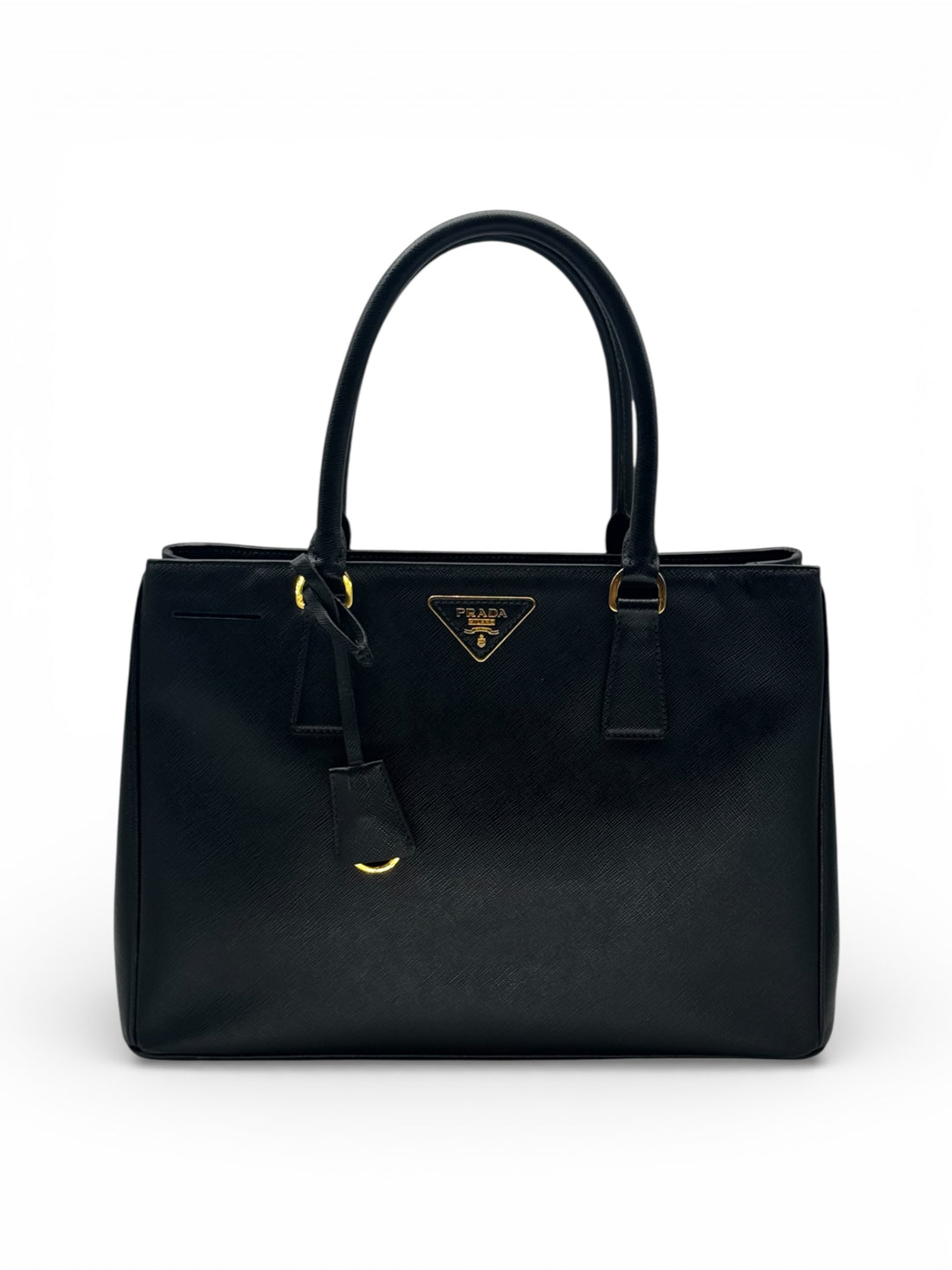 Prada - Sac Galleria en cuir saffiano noir
