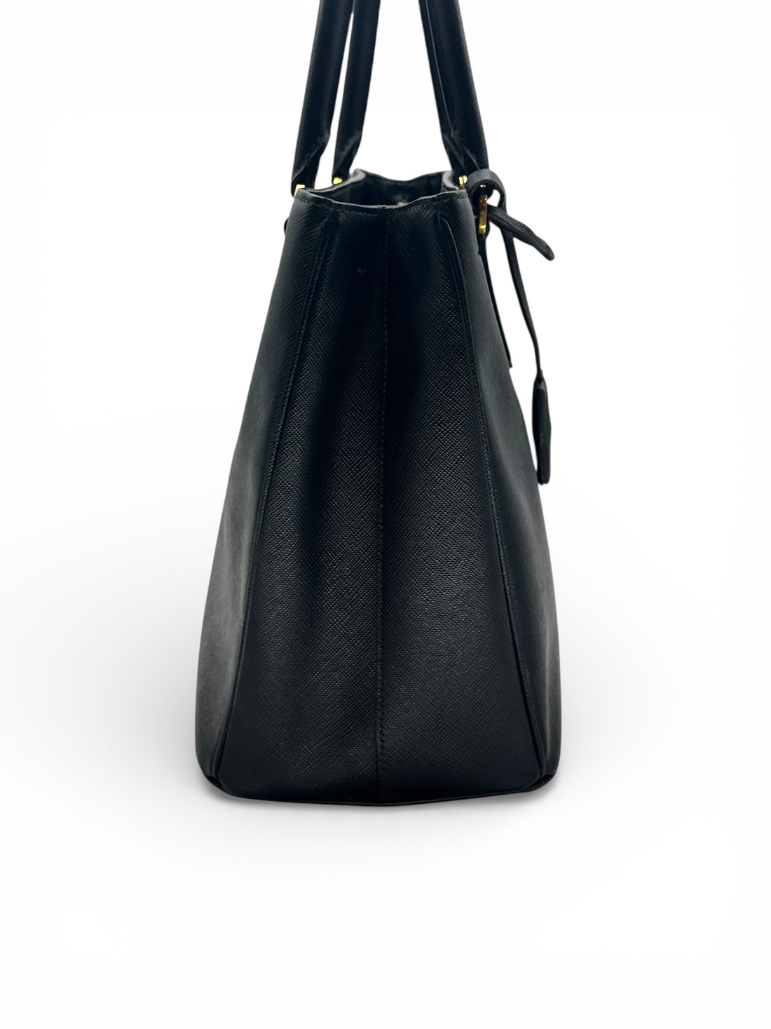 Prada - Sac Galleria en cuir saffiano noir