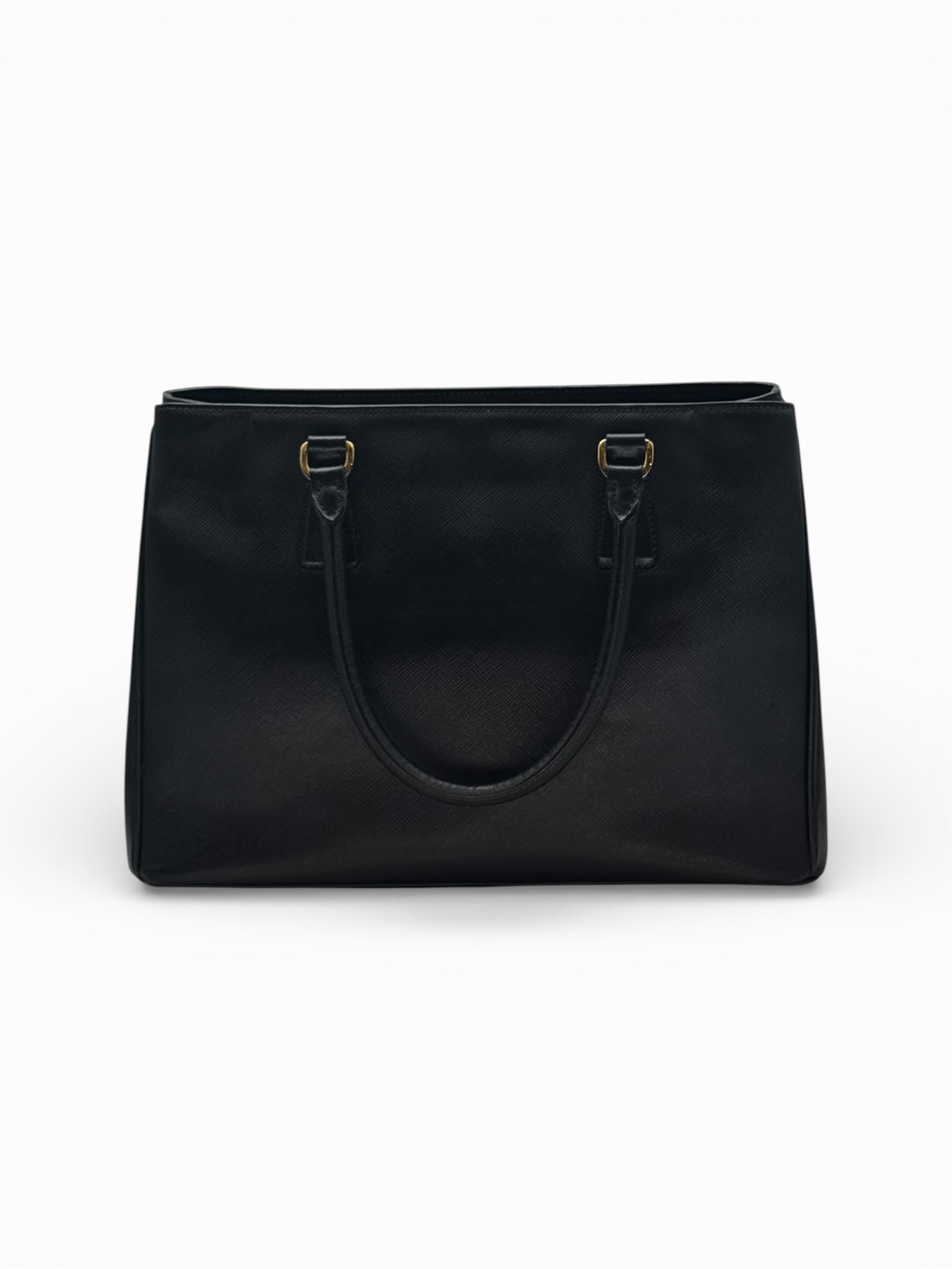 Prada - Sac Galleria en cuir saffiano noir