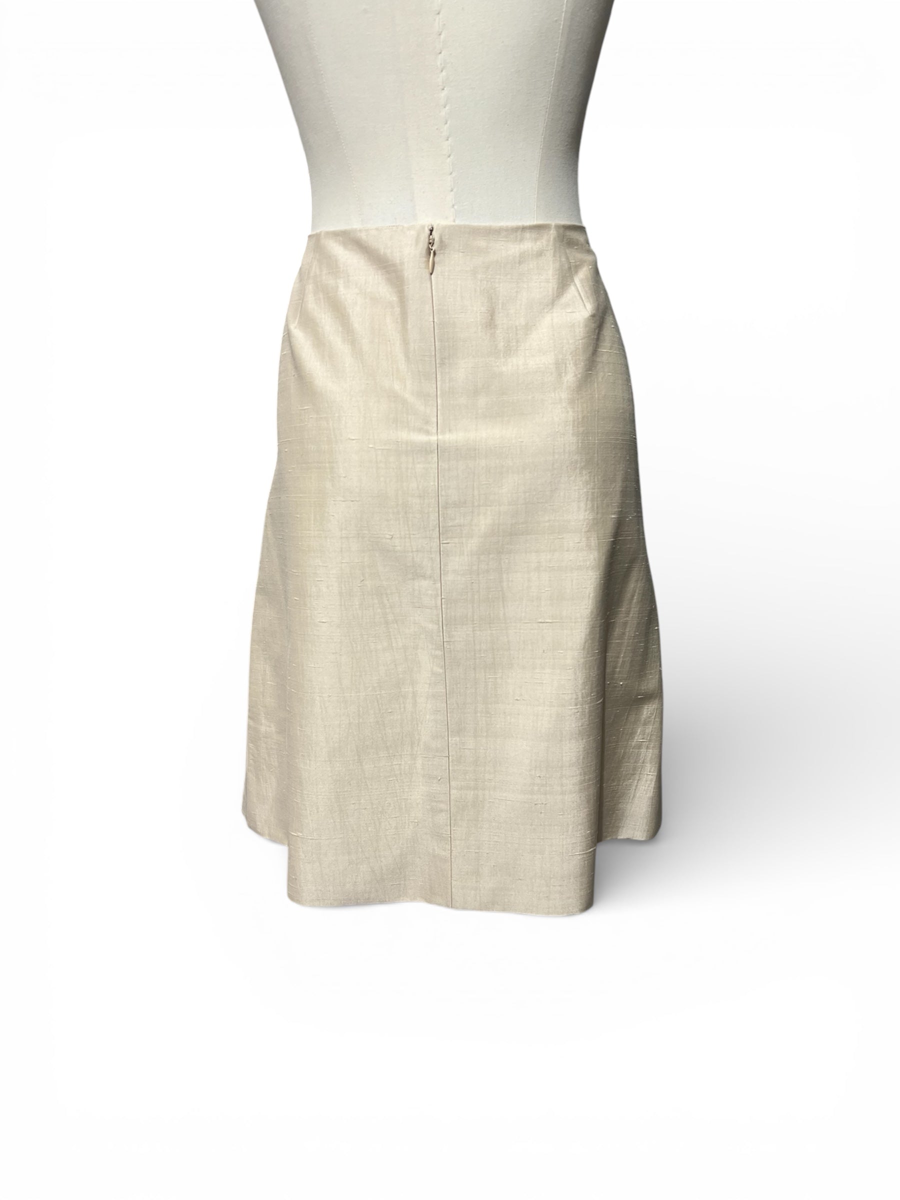 Céline - Jupe Beige T44 | Les Folies d’Eugénie