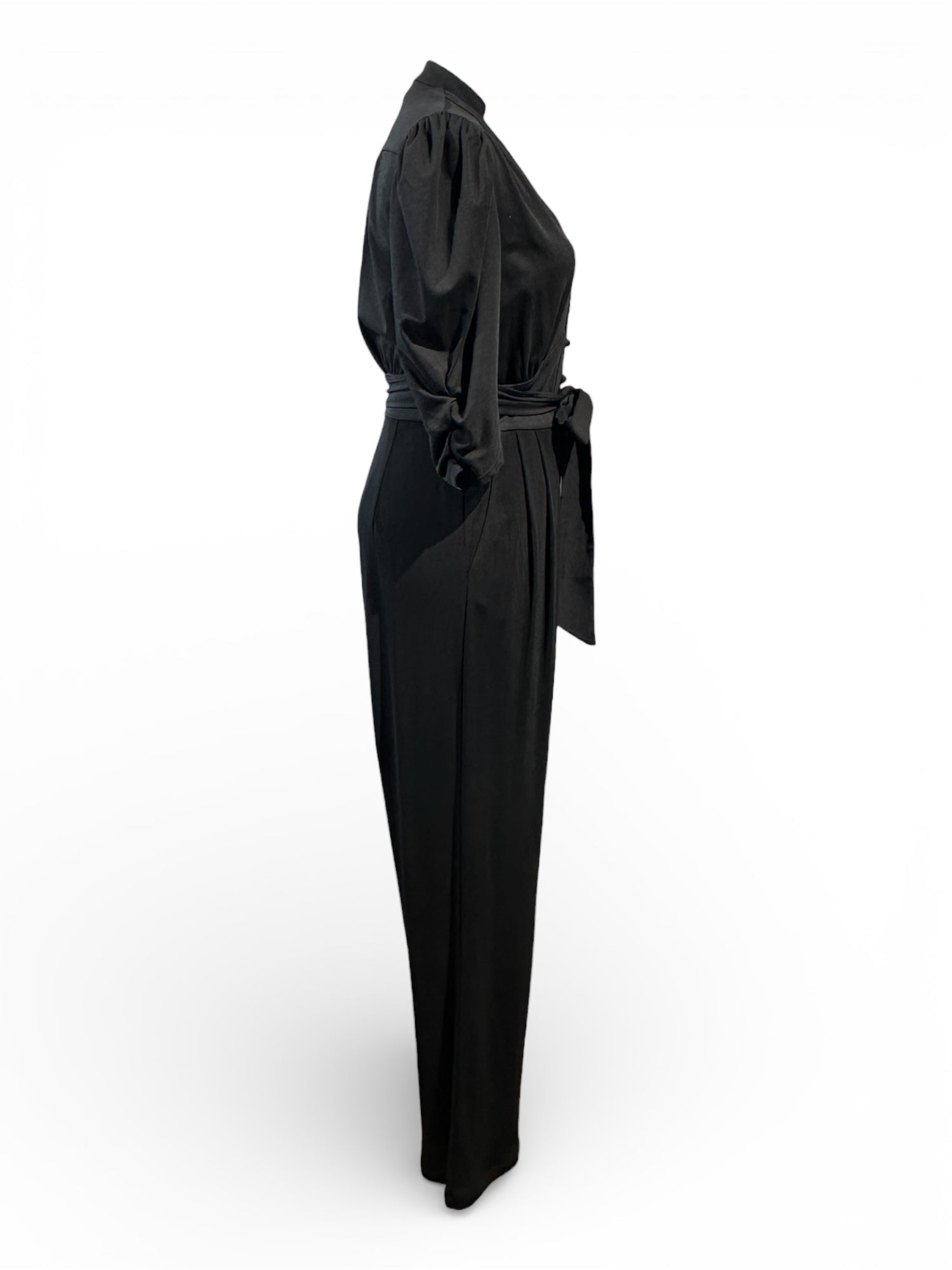 DVF Diane Van Furstenberg - Robe Combinaison Noire TXS | Les Folies d’Eugénie