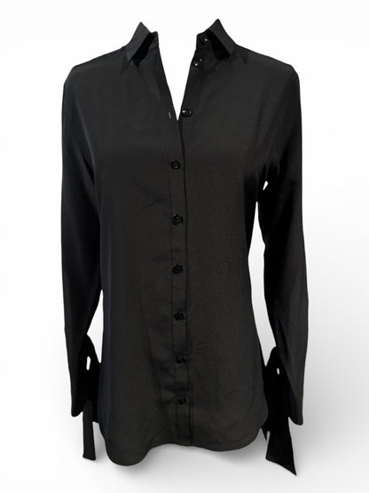 Saint Laurent - Chemise Noir T38 | Les Folies d’Eugénie