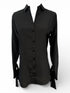 Saint Laurent - Chemise Noir T38 | Les Folies d’Eugénie