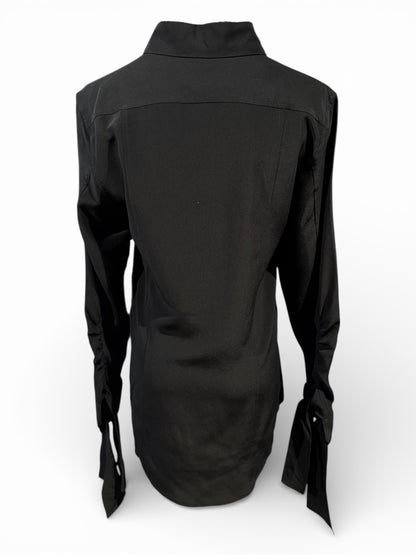 Saint Laurent - Chemise Noir T38 | Les Folies d’Eugénie