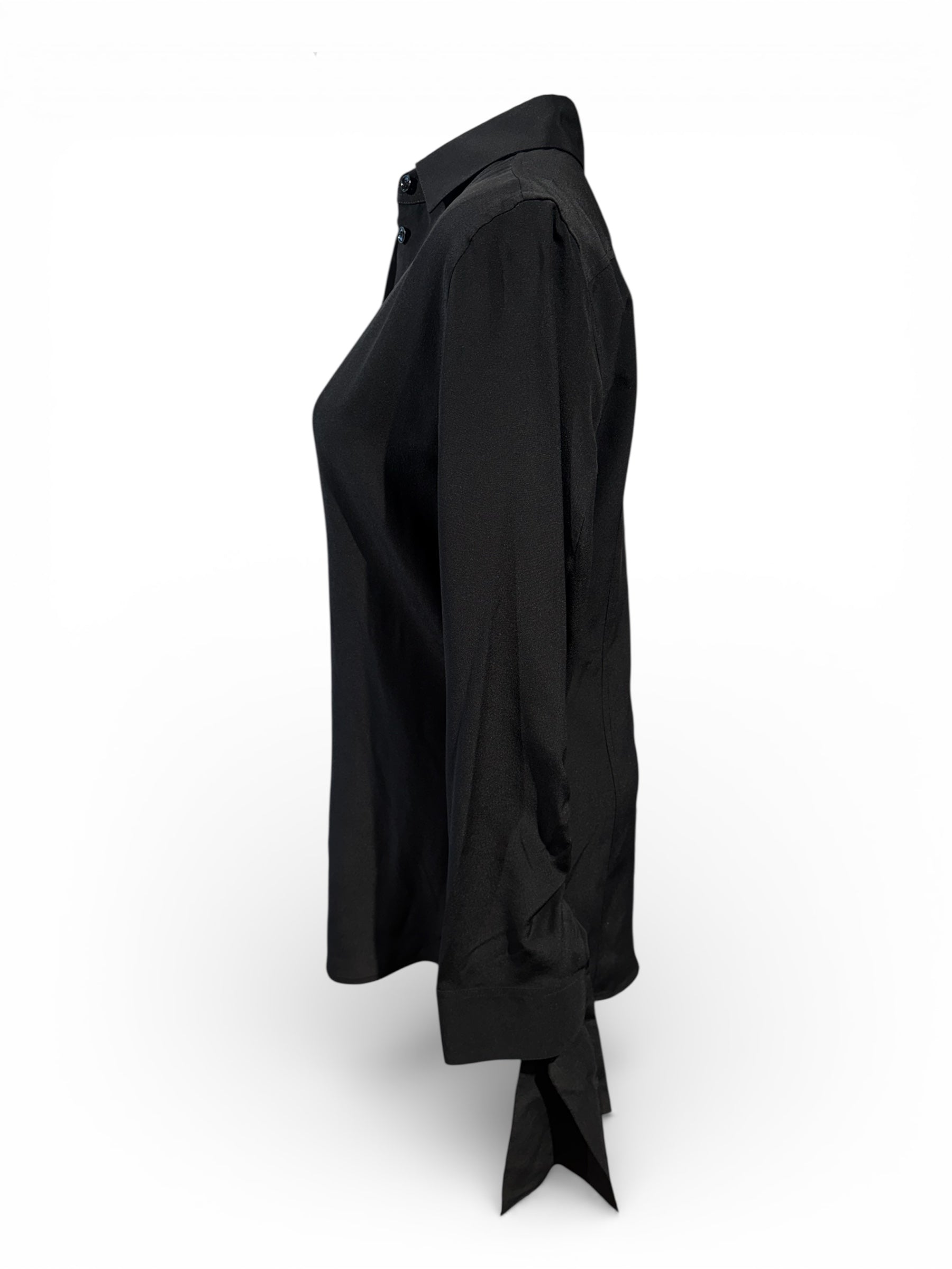 Saint Laurent - Chemise Noir T38 | Les Folies d’Eugénie