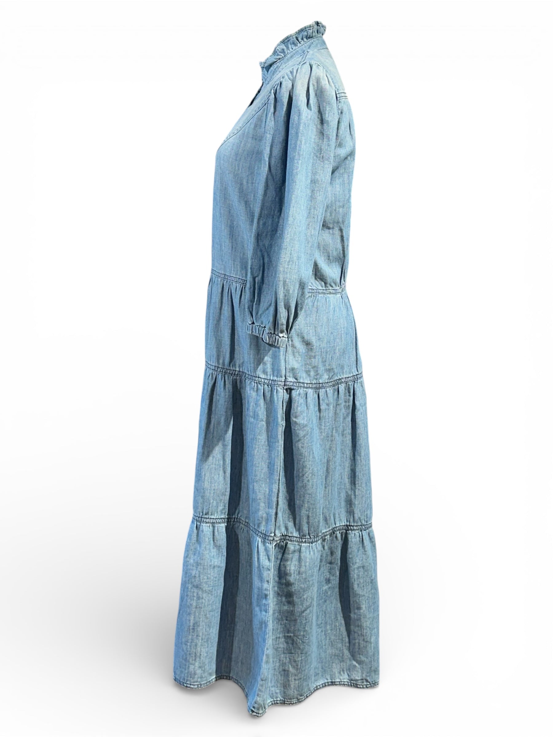 Ba&amp;Sh - Robe en Denim T1 | Les Folies d’Eugénie