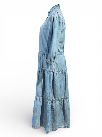 Ba&amp;Sh - Robe en Denim T1 | Les Folies d’Eugénie