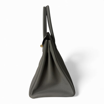 Hermès - Sac Birkin 30 Gris Mouette