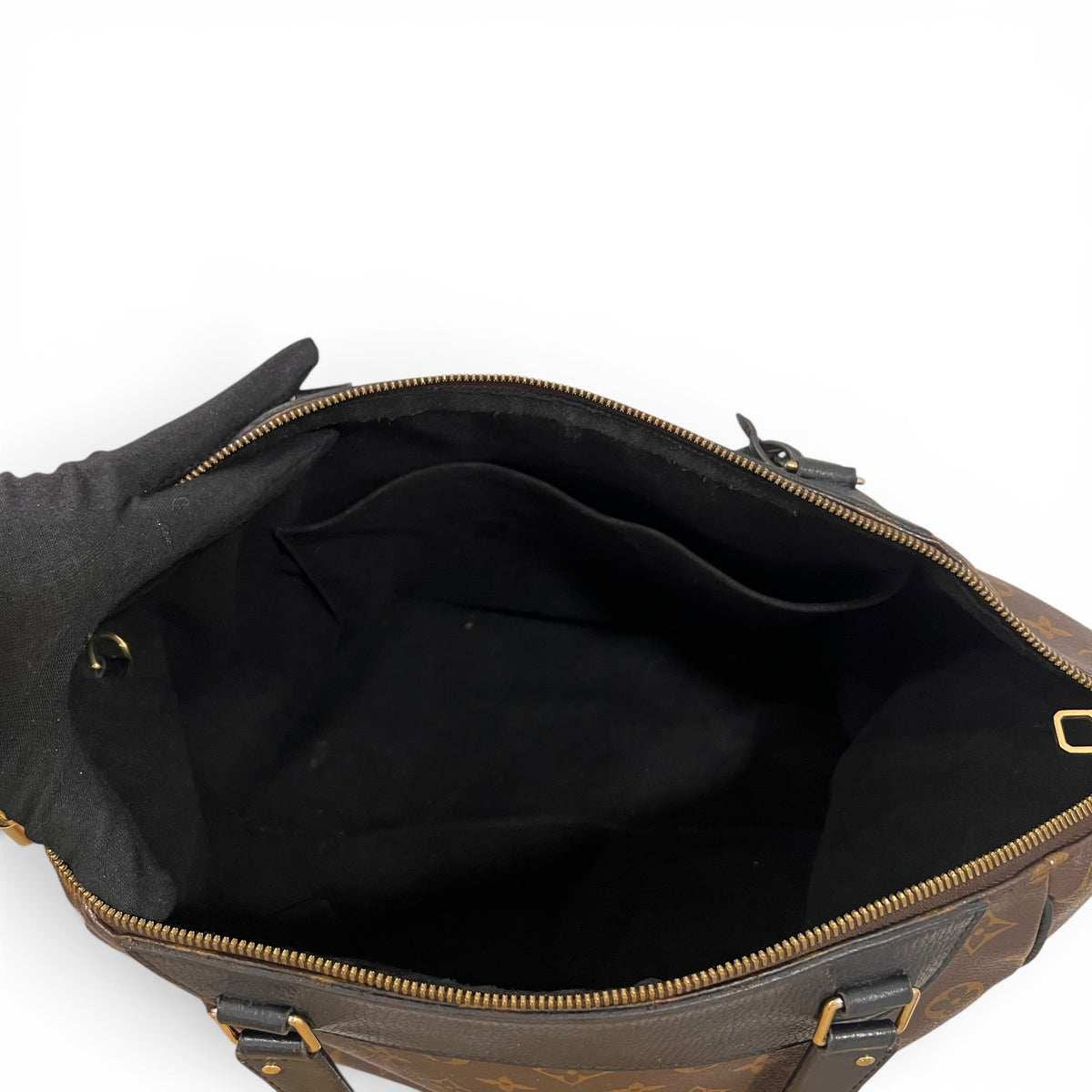 Louis Vuitton - Estrella bag in coated canvas and black leather