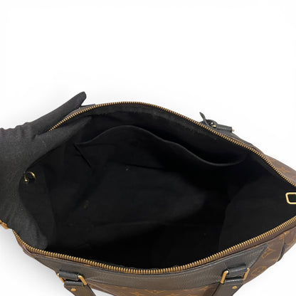 Louis Vuitton - Sac Estrella en toile enduite et cuir noir