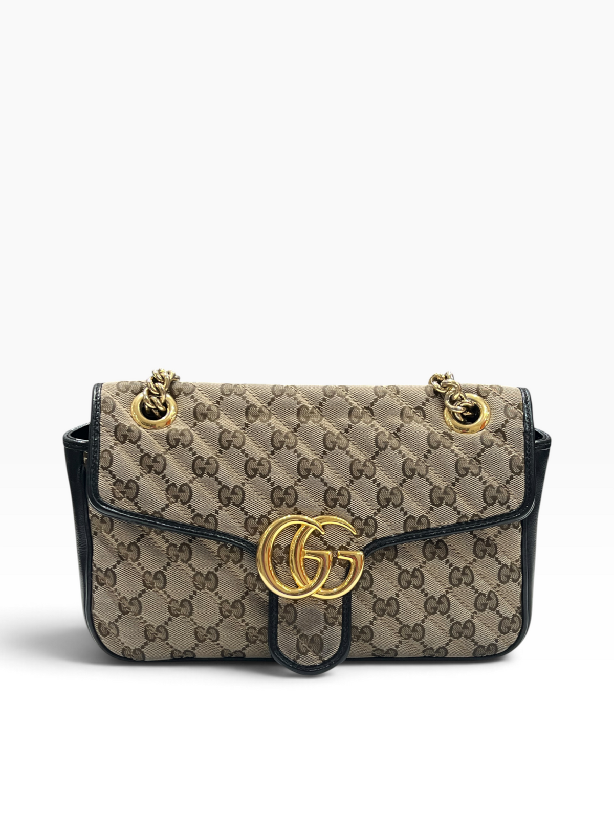 Gucci - Sac Marmont toile GG et cuir