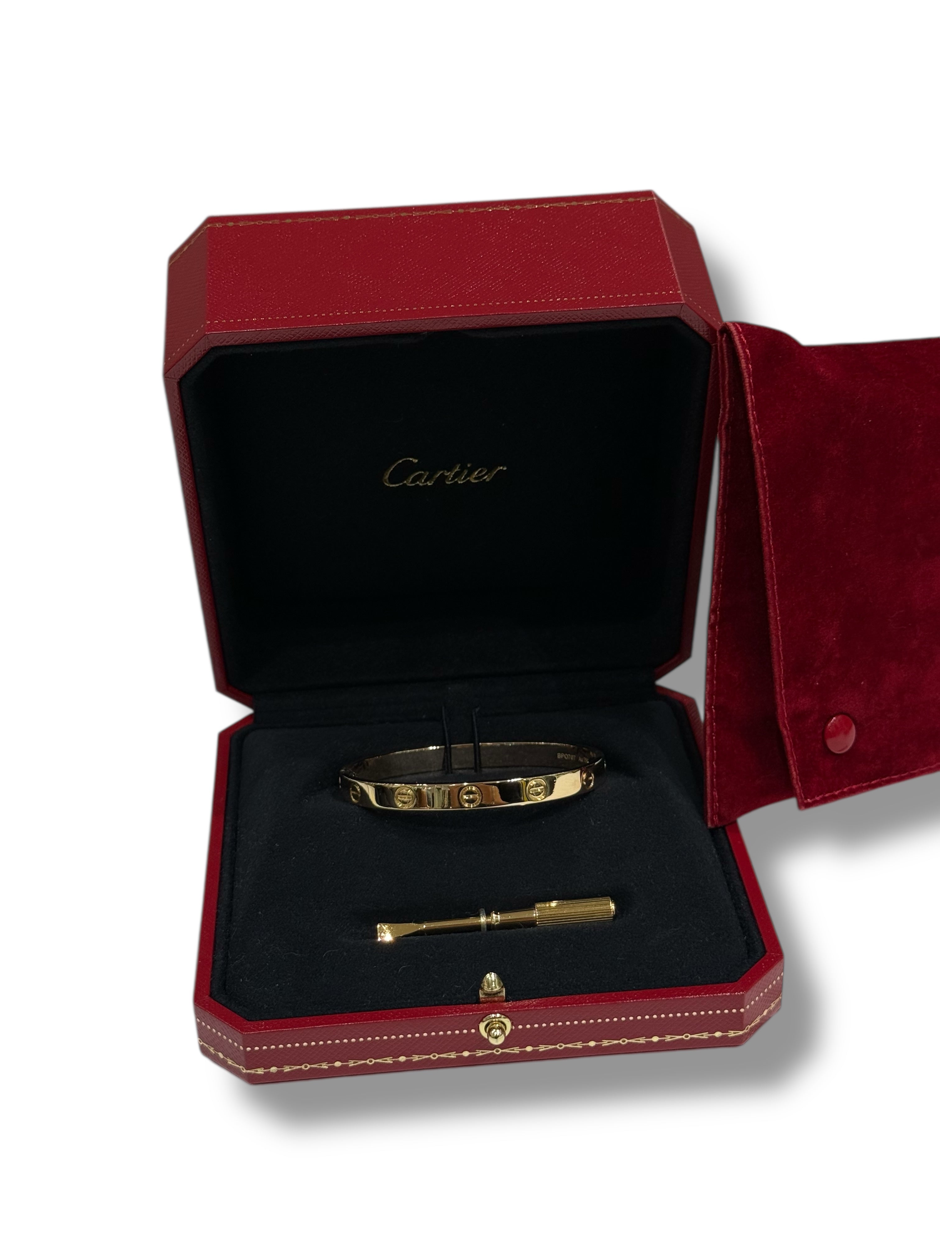 Cartier - Bracelet Love classique or jaune T17
