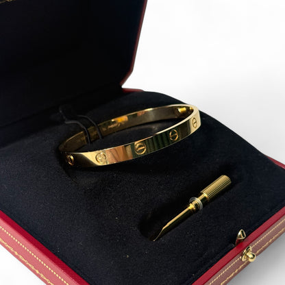 Cartier - Bracelet Love or jaune T.18