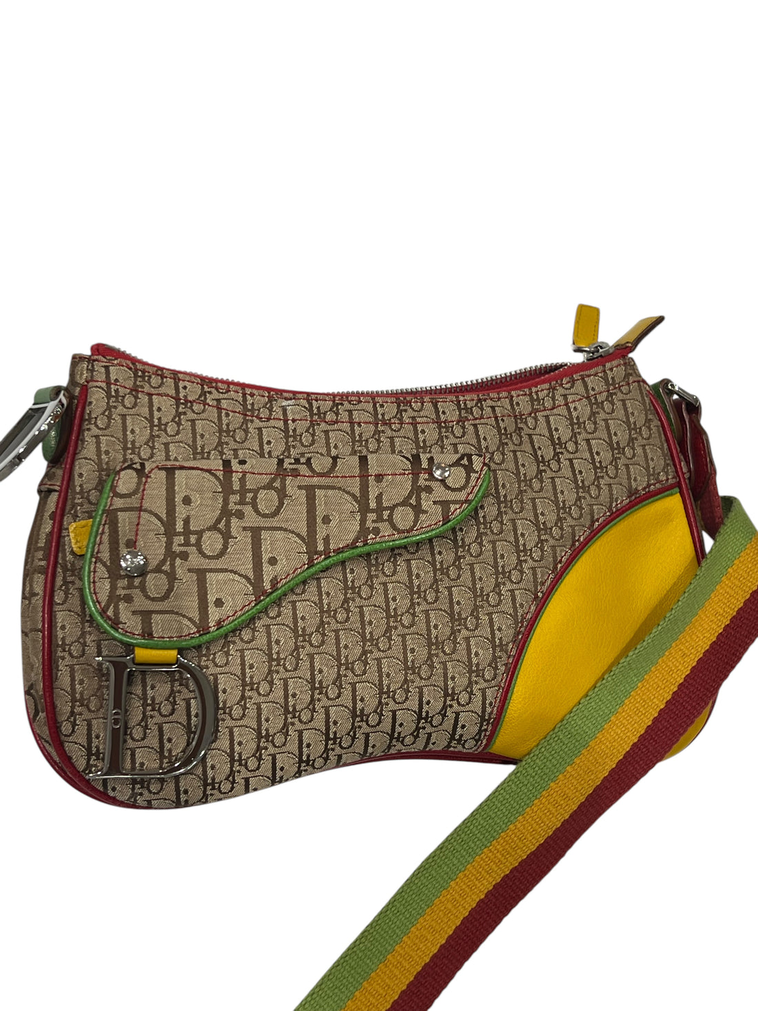 Dior – Rasta-Tasche aus der Galliano-Edition in Beige