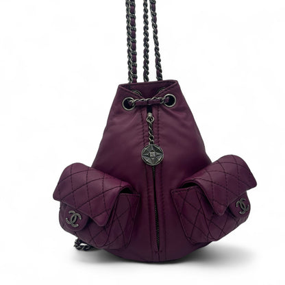 Chanel - Sac à dos violet