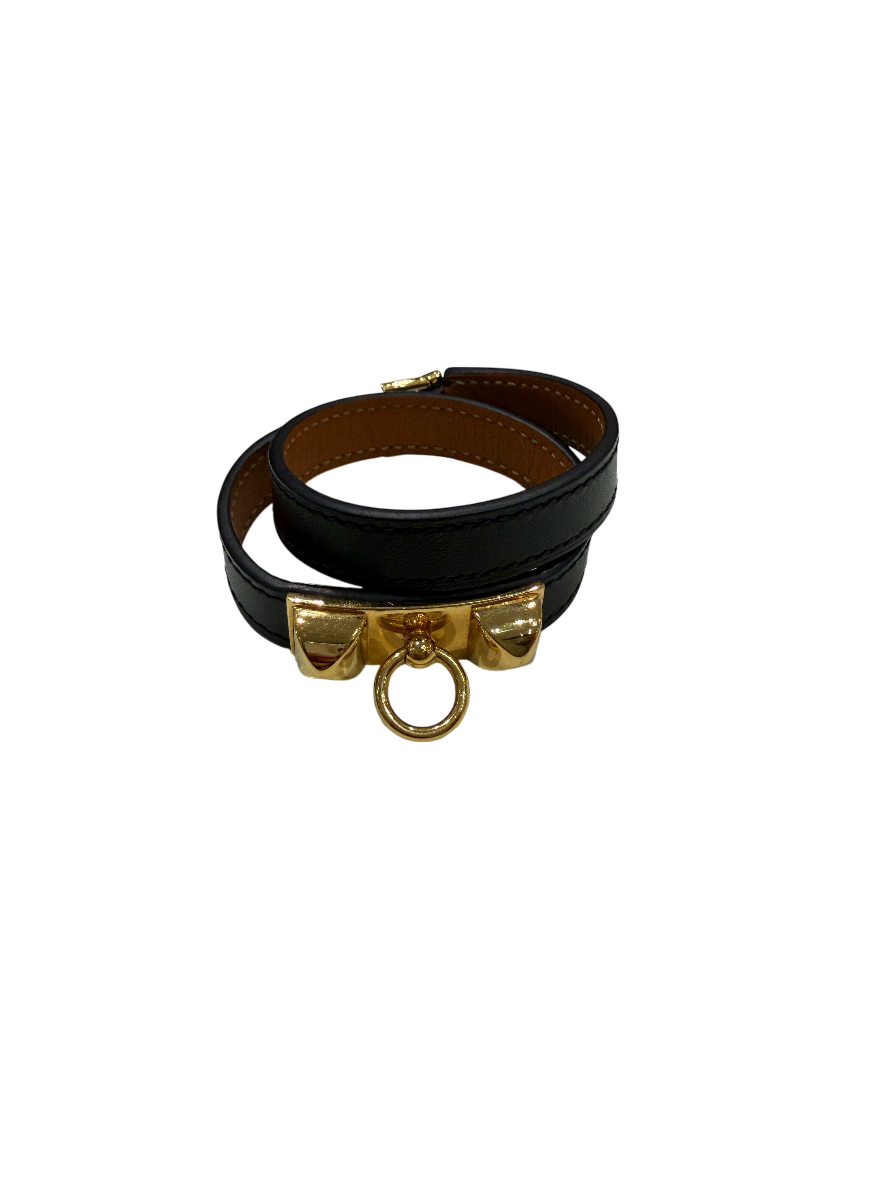 Hermès - Bracelet Médor Double Tour XS | Les Folies d&