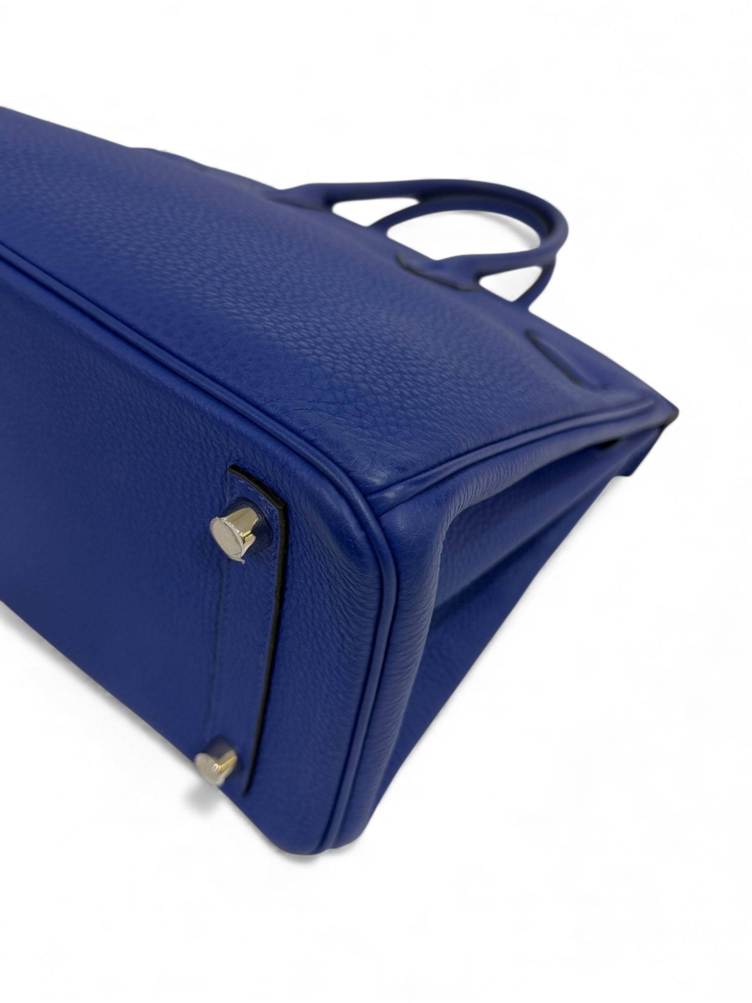 Hermès - Sac Birkin 25 bleu électrique