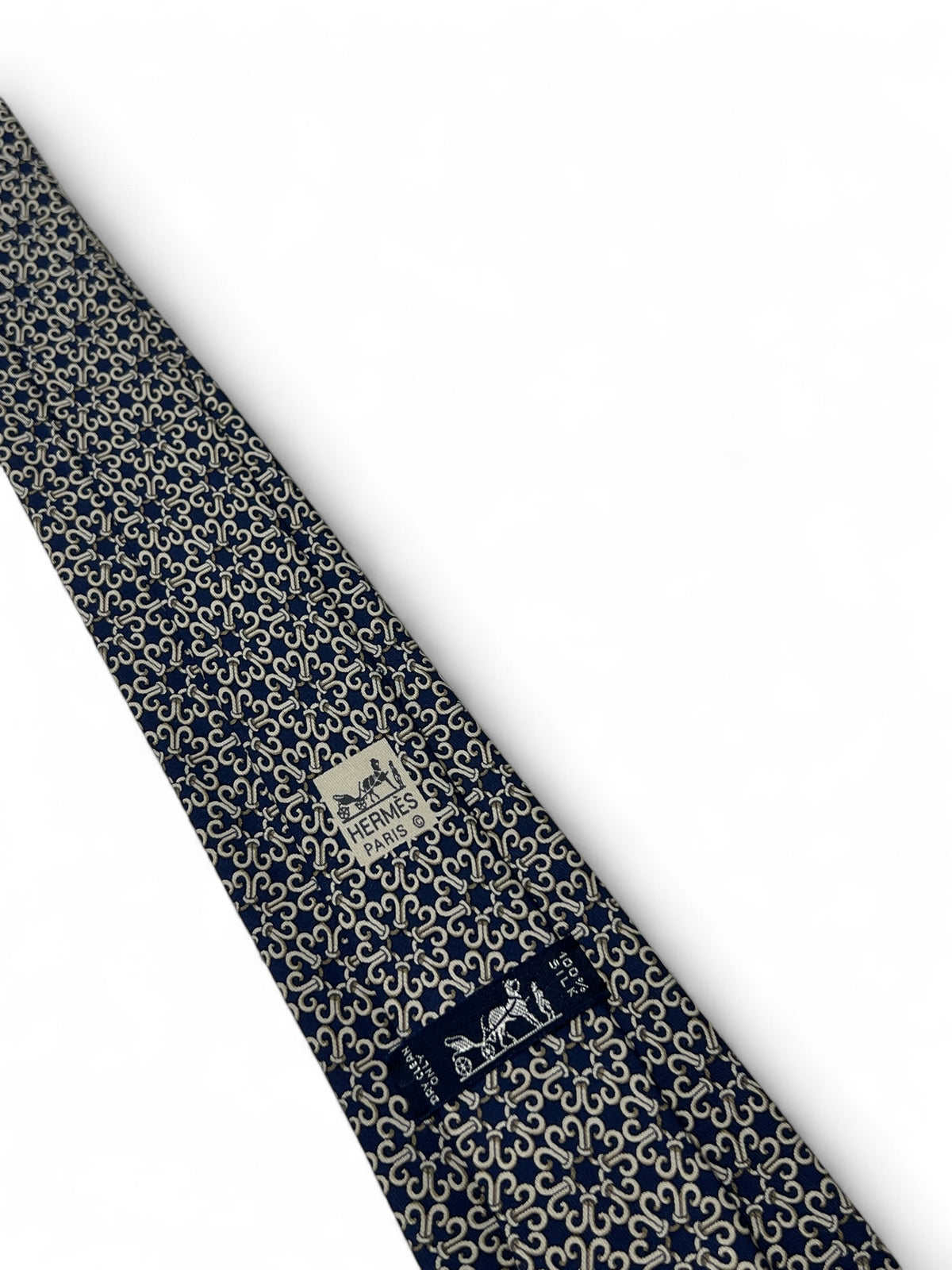 Hermès - Cravatta motivi rosoni
