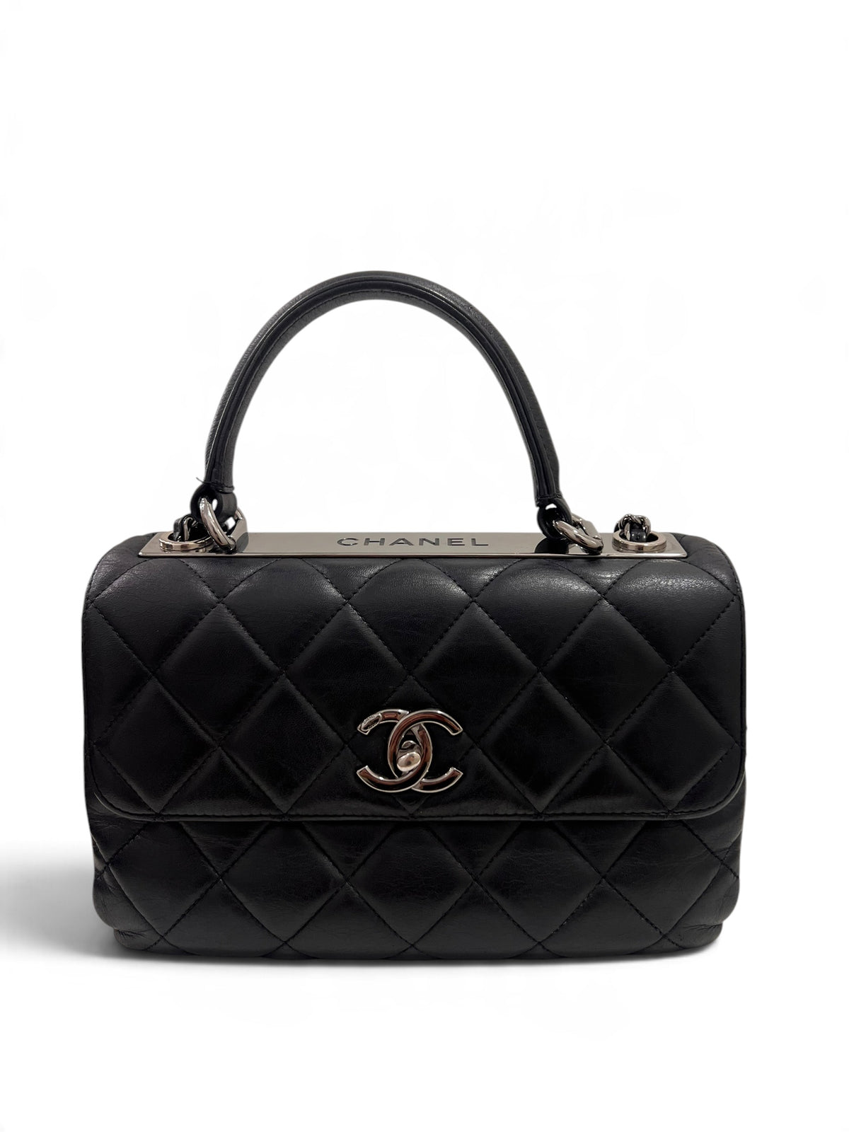 Chanel - Sac Trendy CC en cuir noir