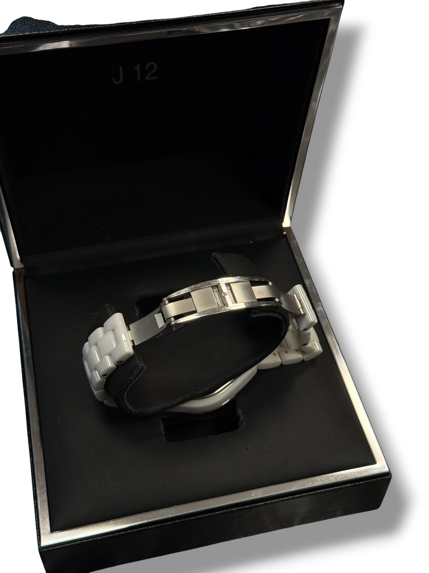 Chanel - Montre J12 Date 38mm Automatique céramique blanche