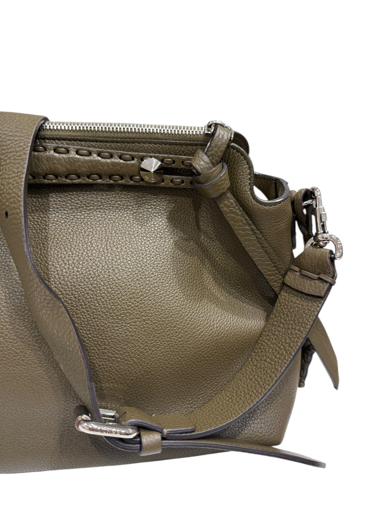 FENDI - Sac By The Way en cuir kaki