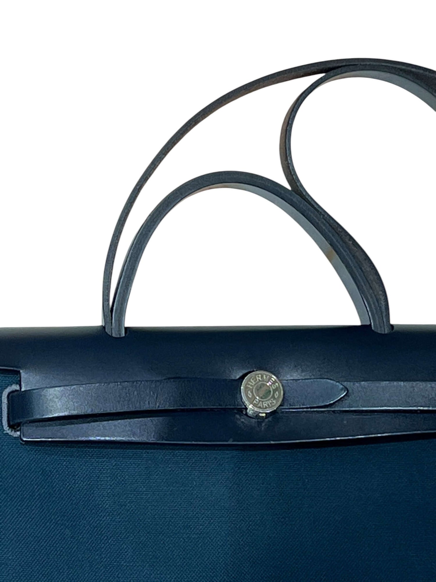 Hermès - Sac Herbag 31 bleu océan et bleu indigo
