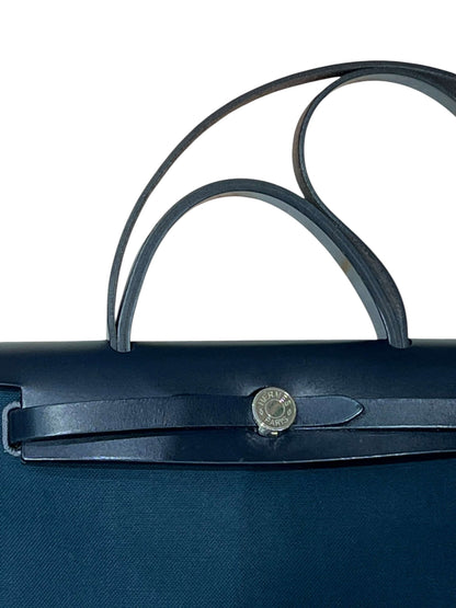 Hermès - Sac Herbag 31 bleu océan et bleu indigo
