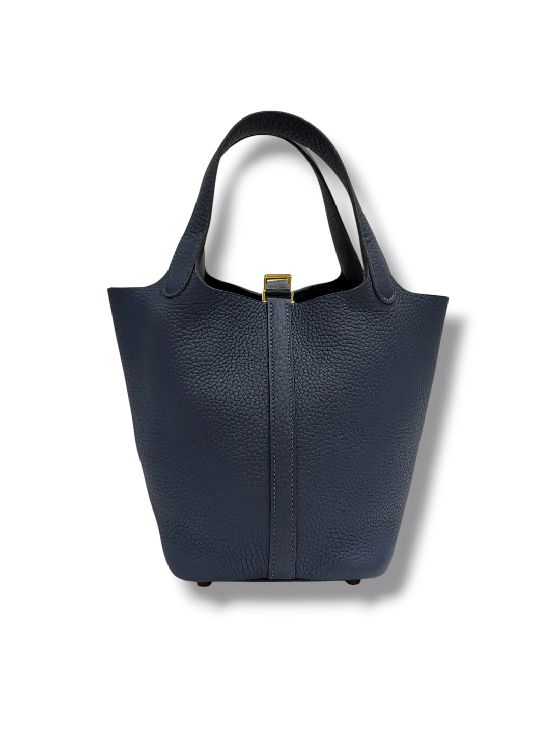 Hermès - Sac Picotin 18 Lock Bleu de Prusse
