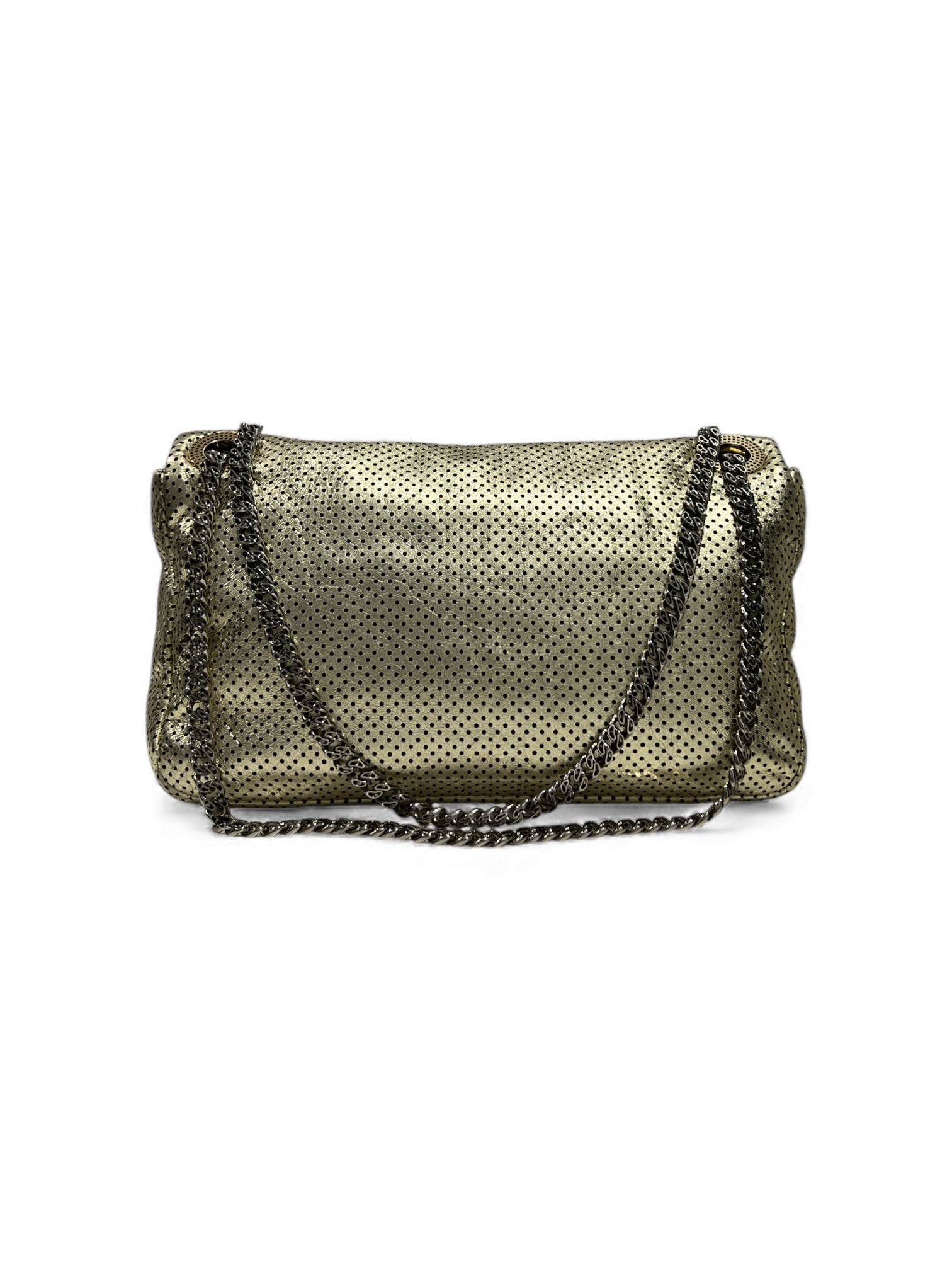 Chanel - Tasche 2.55 gold durchlöchert