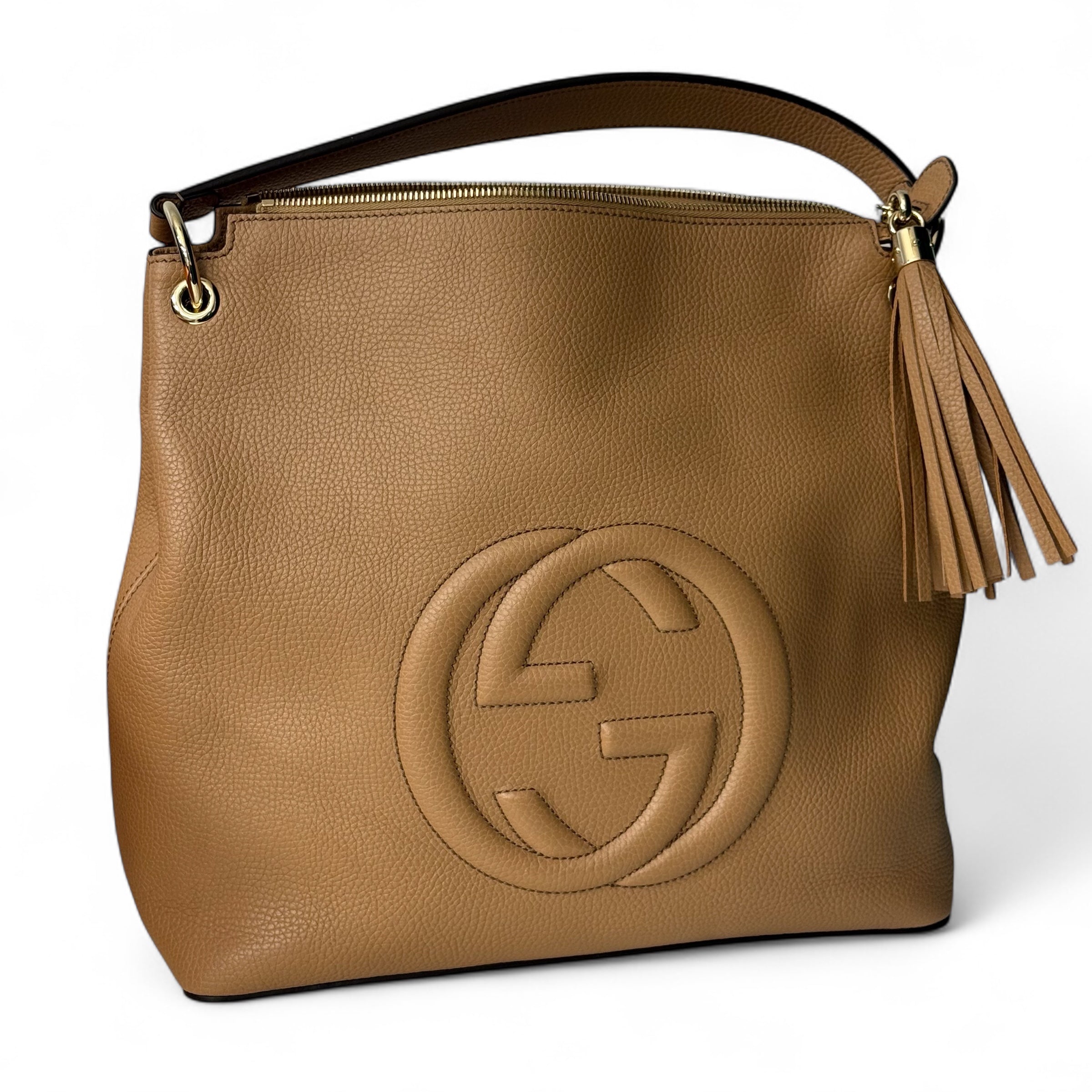 Gucci - Sac à main beige