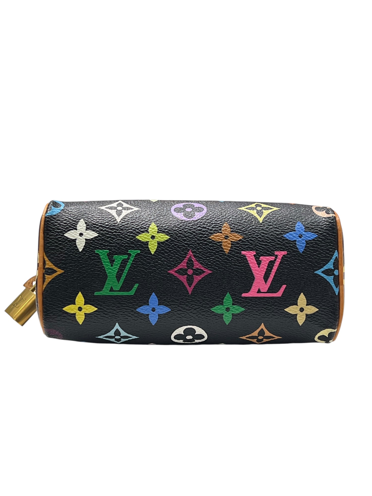 Louis Vuitton - sac nano speedy murakami noir