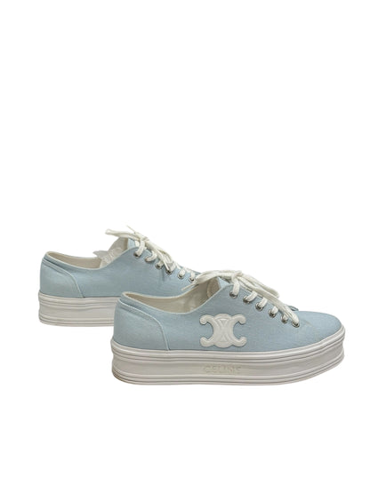 Celine - Baskets Jane aus Himmelblauem Canvas T39