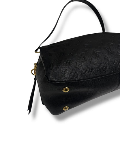 Louis Vuitton - Sac Ponthieu cuir empreintes noir