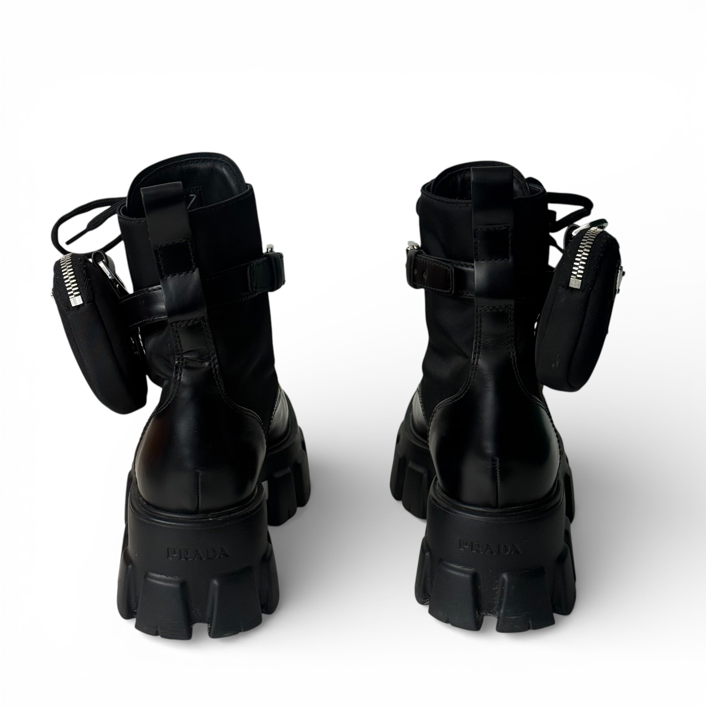 Prada - Moonlight ankle boots, size 39